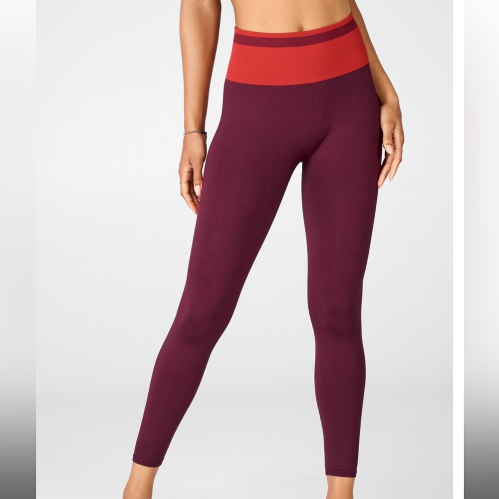 FABLETICS High-Waisted Seamless Stripe 7/8
